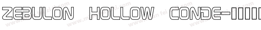 Zebulon Hollow Conde字体转换